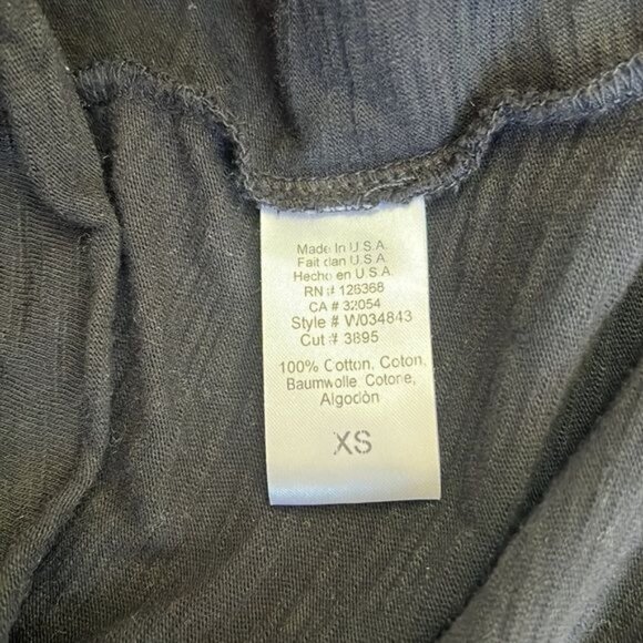 Wilt Crossover Raw Ruffle Cold Shoulder Tee - XS - Picture 7 of 8